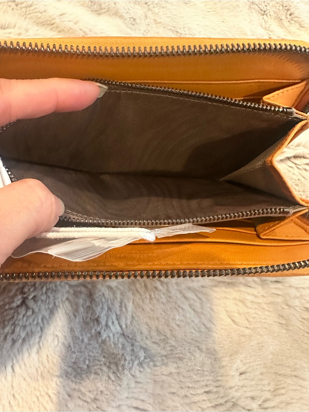 BOTTEGA VENETA Nappa Intrecciato Zip Around Wallet - Picture 6 of 8